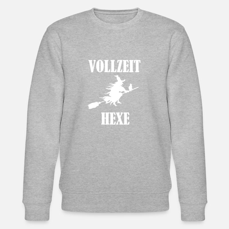 witch - Stanley/Stella CHANGER Unisex Organic Sweatshirt - heather grey