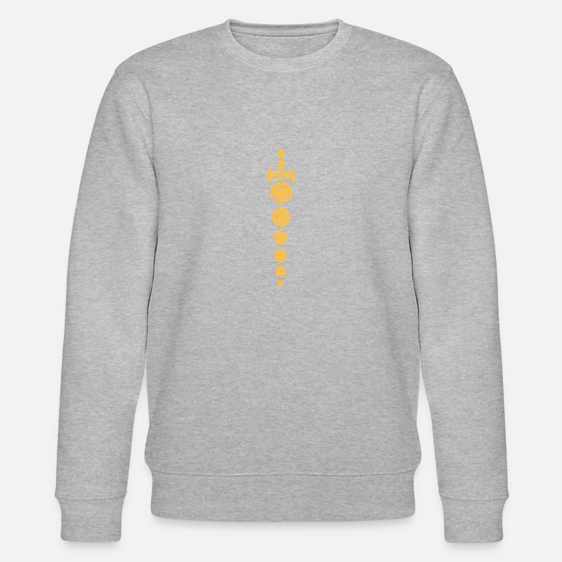 D20 - Sweat bio CHANGER Stanley/Stella Unisexe - gris chiné