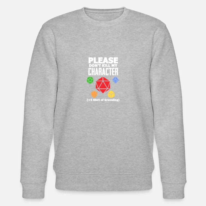 D20 - Sweat bio CHANGER Stanley/Stella Unisexe - gris chiné