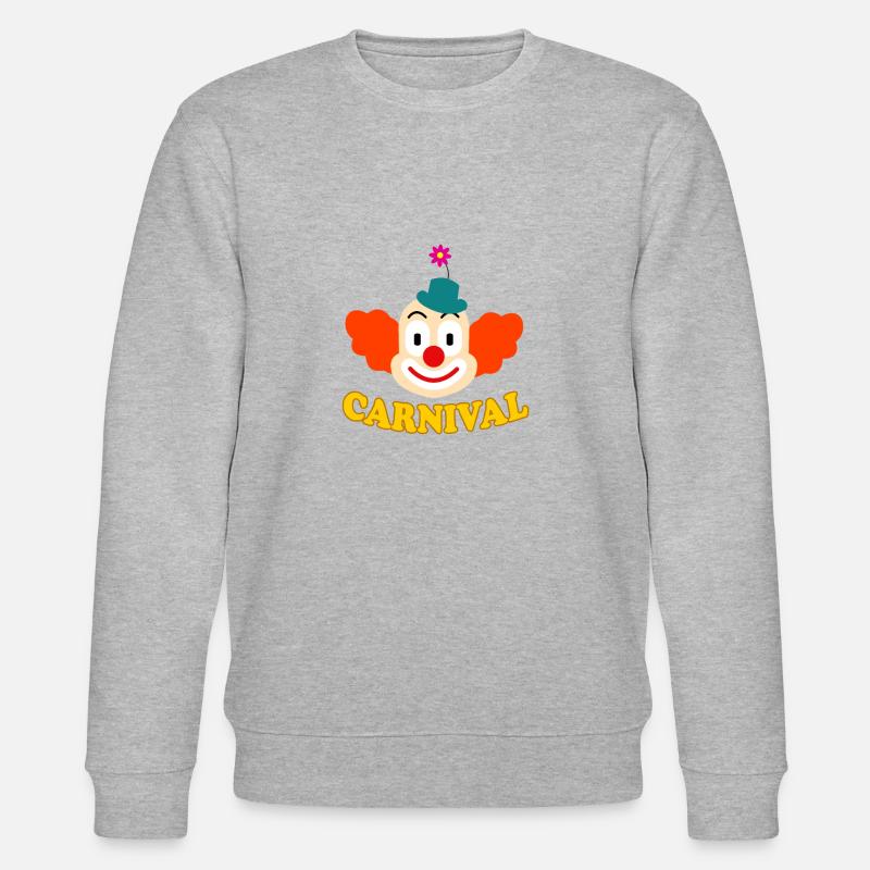 Carnaval carnaval - Sweat bio CHANGER Stanley/Stella Unisexe - gris chiné