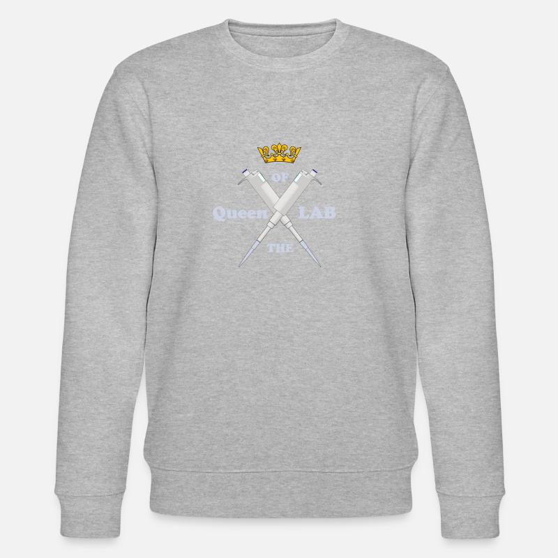 Reine du labo - Science Nerd - Sweat bio CHANGER Stanley/Stella Unisexe - gris chiné