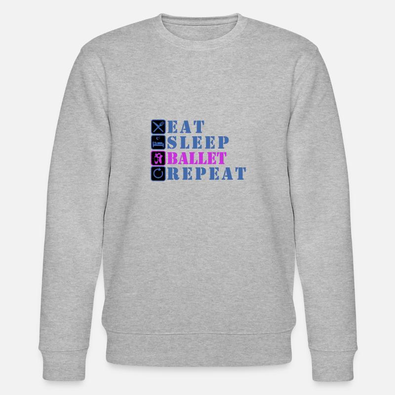 Ballett - Stanley/Stella Unisex Bio-Sweatshirt CHANGER  - Grau meliert