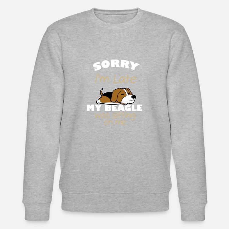 beagle - Sweat bio CHANGER Stanley/Stella Unisexe - gris chiné