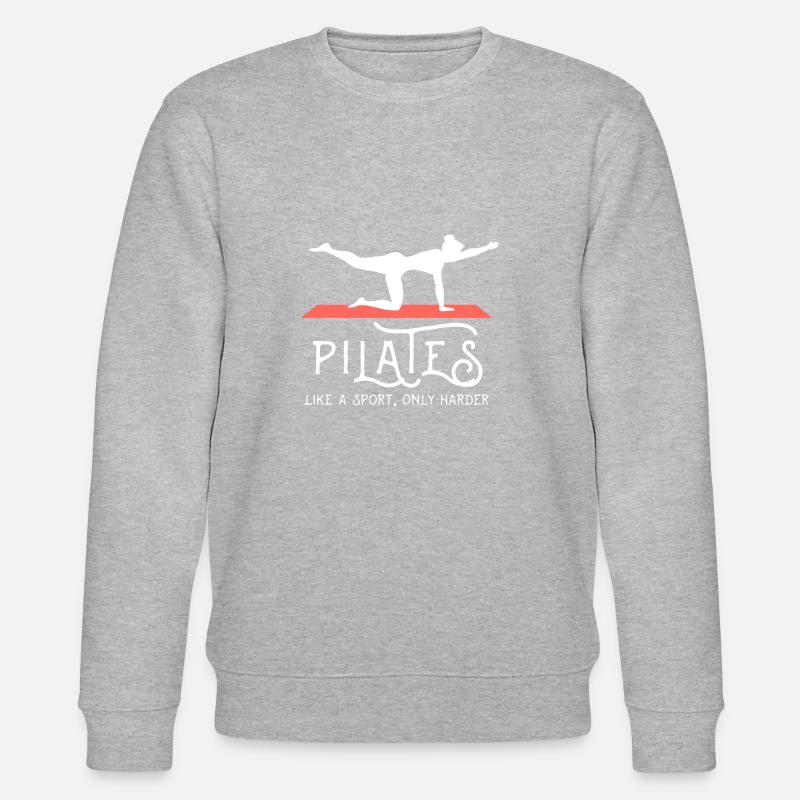 Pilates - Sweat bio CHANGER Stanley/Stella Unisexe - gris chiné