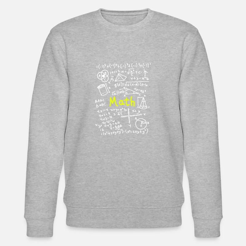 Math Design - Stanley/Stella CHANGER Unisex Organic Sweatshirt - heather grey