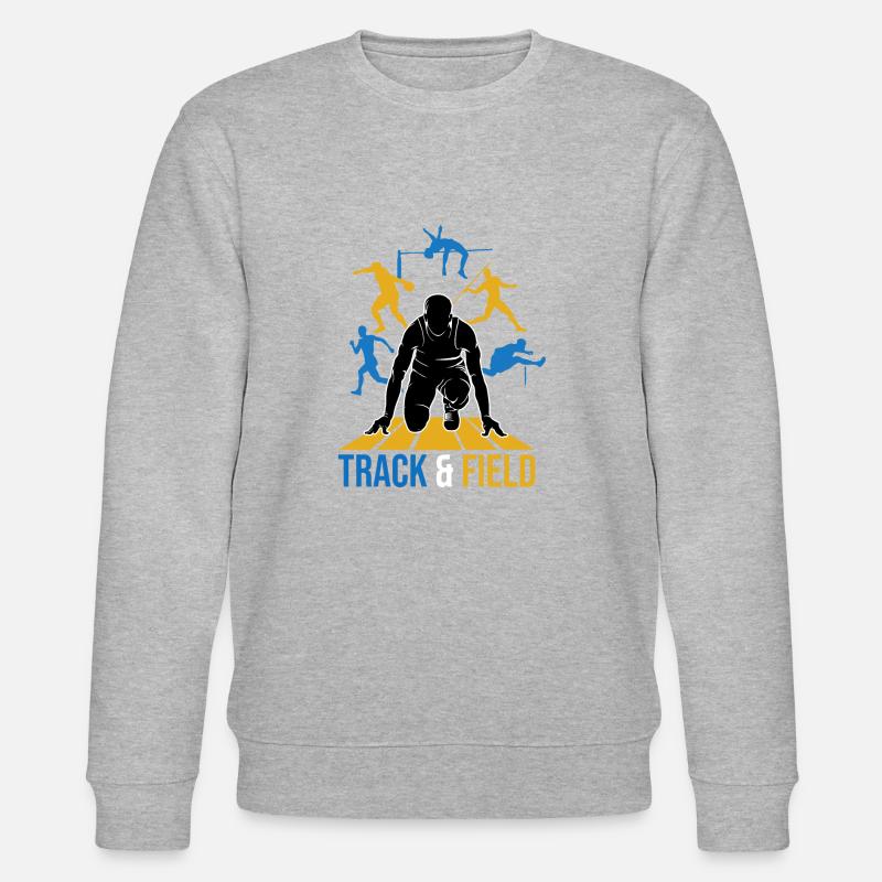 athlétisme - Sweat bio CHANGER Stanley/Stella Unisexe - gris chiné