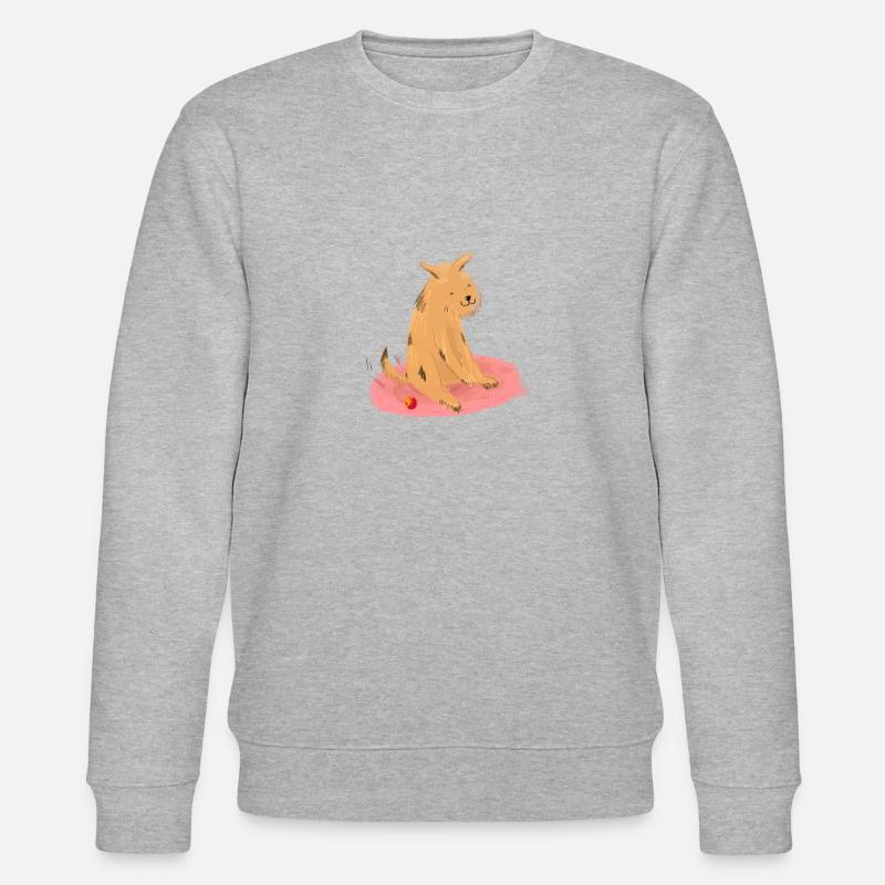 Doggo & Ball - Stanley/Stella Unisex Bio-Sweatshirt CHANGER  - Grau meliert