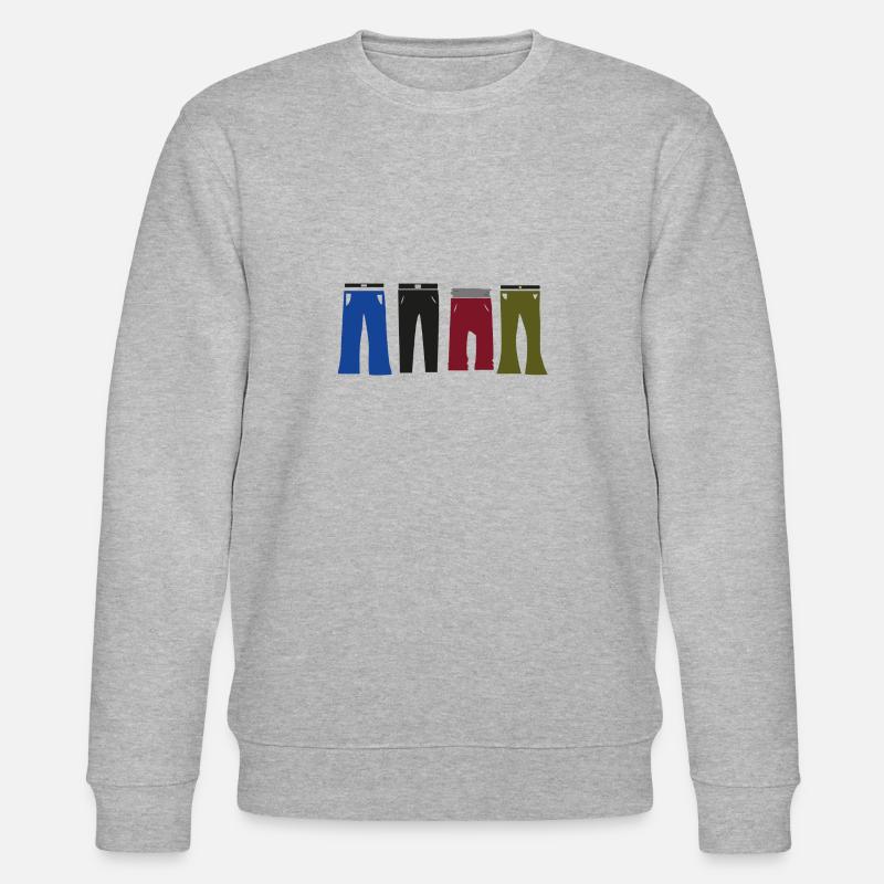 Hosen - Stanley/Stella Unisex Bio-Sweatshirt CHANGER  - Grau meliert