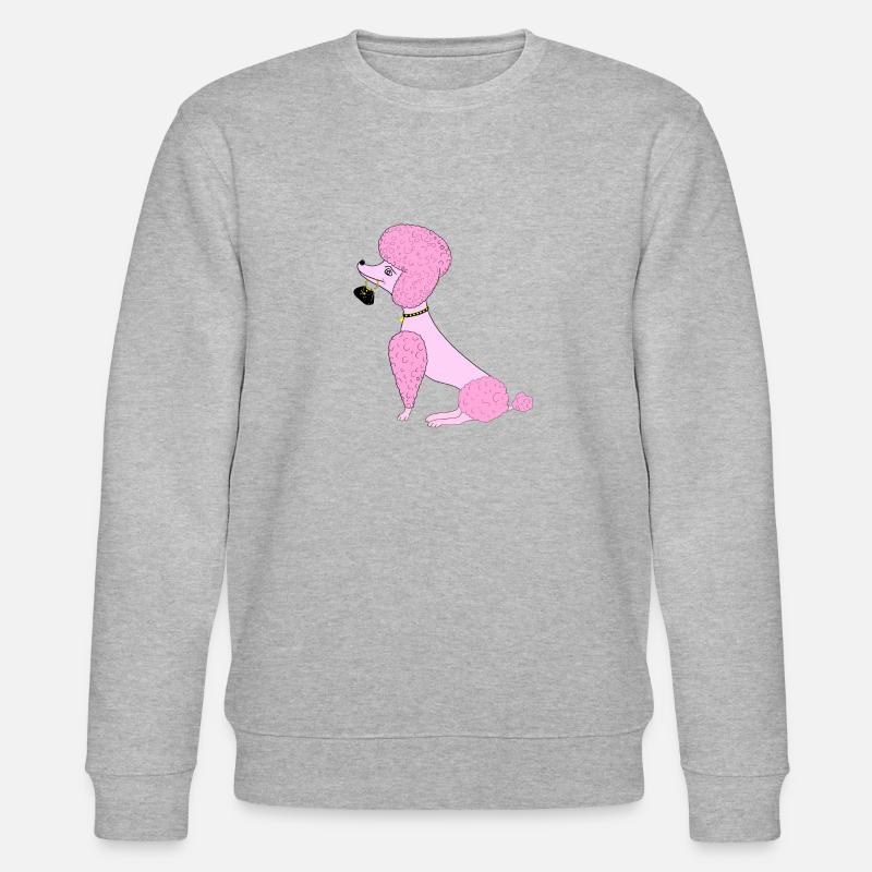 Pudel - Stanley/Stella Unisex Bio-Sweatshirt CHANGER  - Grau meliert