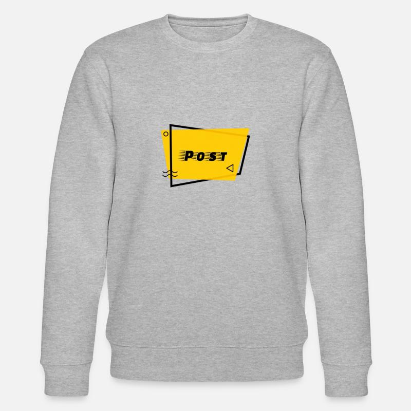 Post - Stanley/Stella Unisex Bio-Sweatshirt CHANGER  - Grau meliert