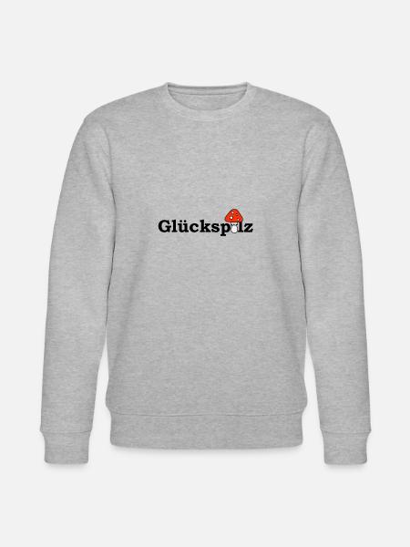 Glückspilz - Stanley/Stella Unisex Bio-Sweatshirt CHANGER - Grau meliert