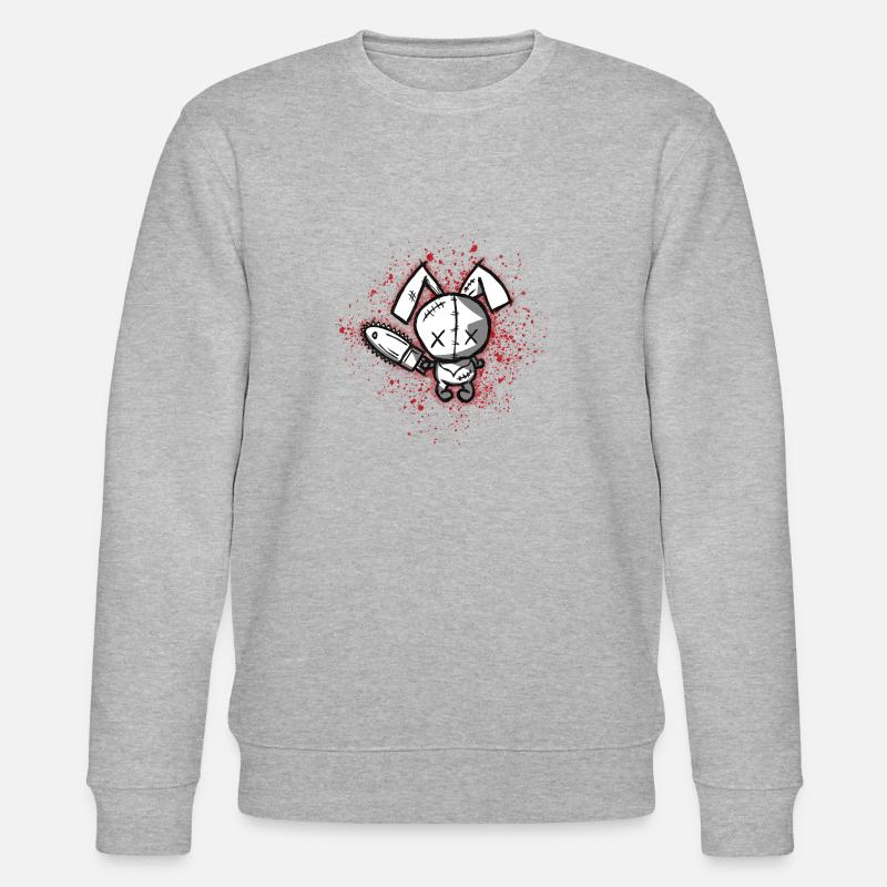 Evil Pets - Rabbit 1 - Sweat bio CHANGER Stanley/Stella Unisexe - gris chiné
