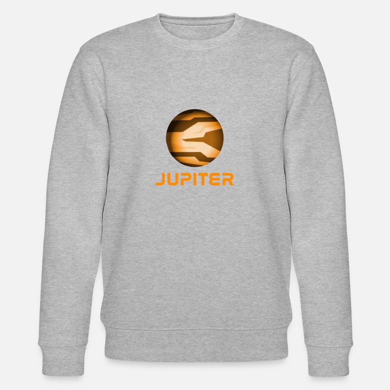 Jupiter - Stanley/Stella Unisex Bio-Sweatshirt CHANGER  - Grau meliert