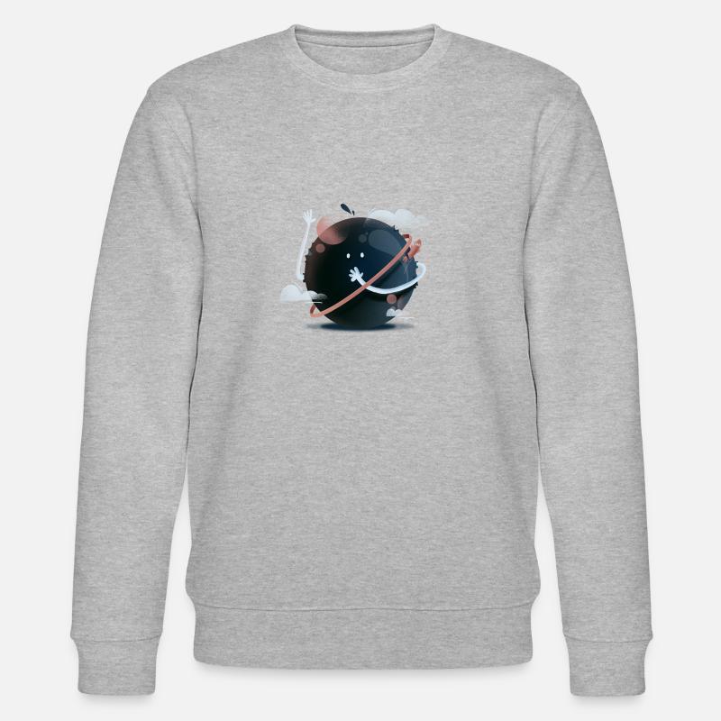 Planète - personnage - Sweat bio CHANGER Stanley/Stella Unisexe - gris chiné