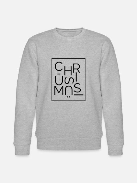 Chrüsimüsi / Durcheinander - Stanley/Stella Unisex Bio-Sweatshirt CHANGER - Grau meliert