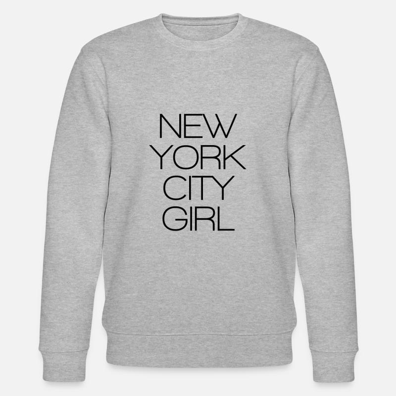 New York - Sweat bio CHANGER Stanley/Stella Unisexe - gris chiné