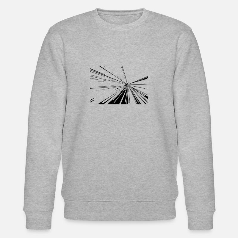Lignes Vector Splash - Sweat bio CHANGER Stanley/Stella Unisexe - gris chiné