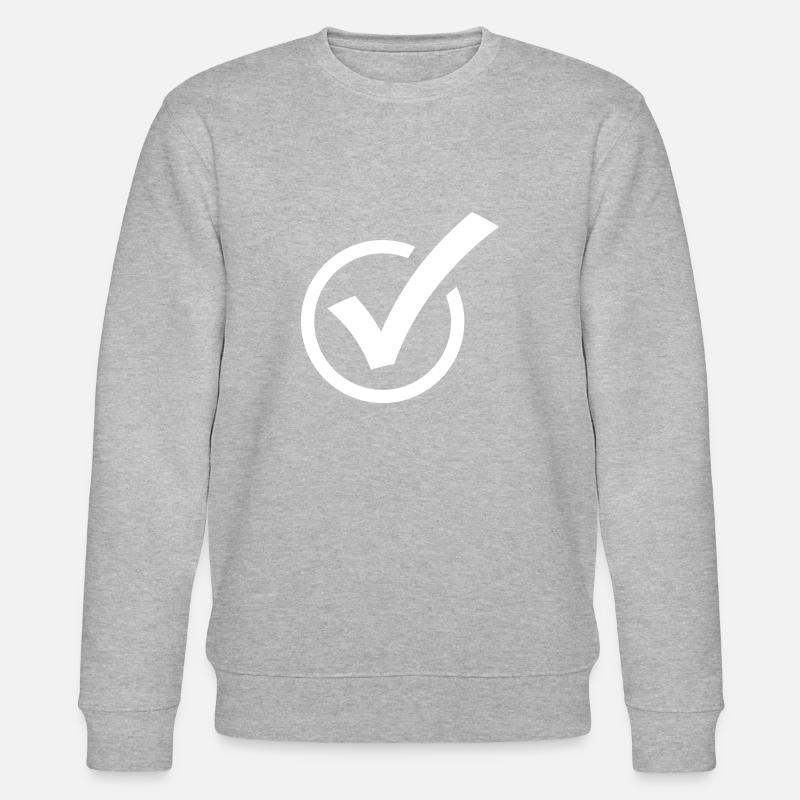 oui non cocher la case - Sweat bio CHANGER Stanley/Stella Unisexe - gris chiné