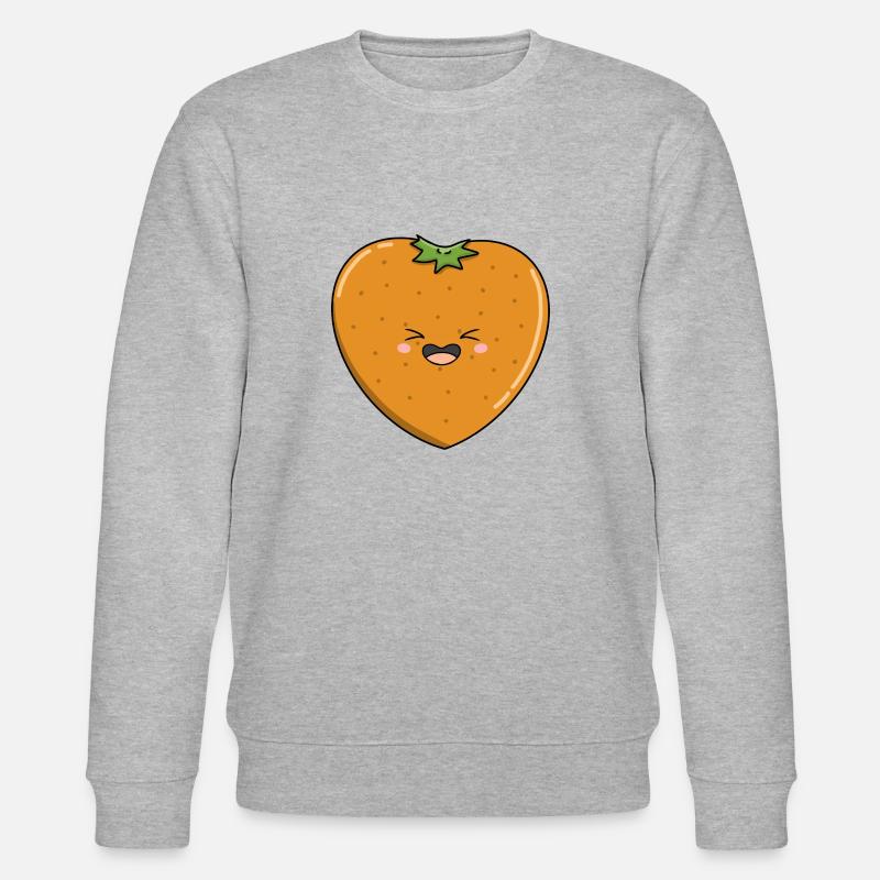 Oranges d’amour - Sweat bio CHANGER Stanley/Stella Unisexe - gris chiné
