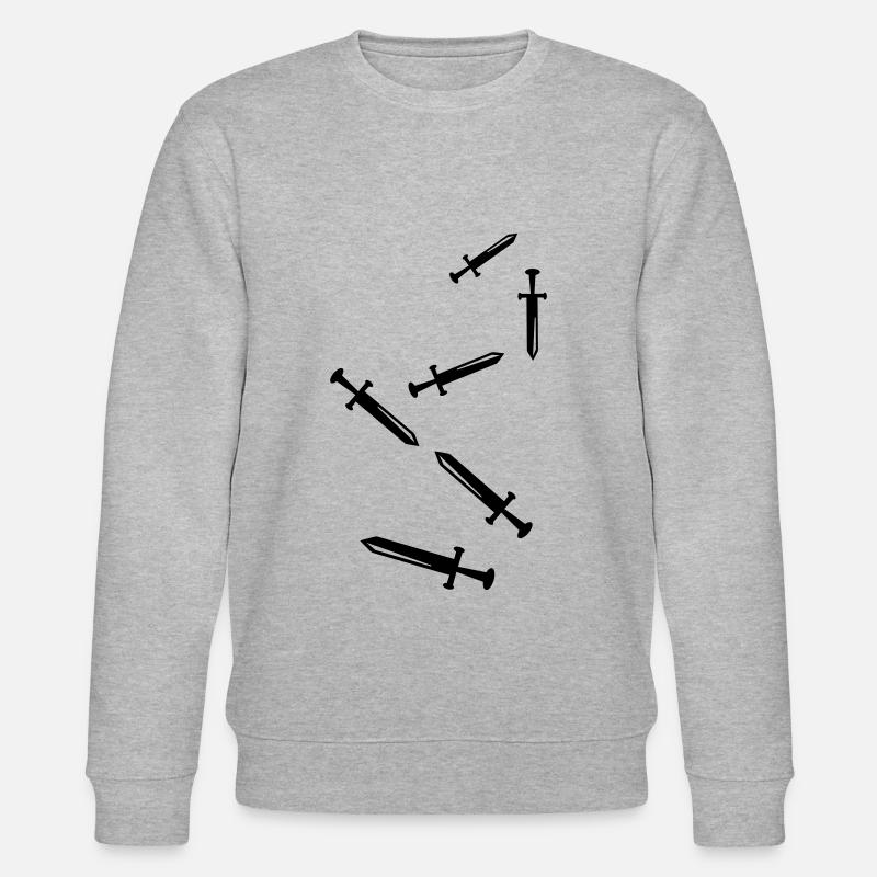 Icône d’épée - Sweat bio CHANGER Stanley/Stella Unisexe - gris chiné