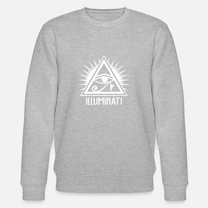 Illuminati - Stanley/Stella Unisex Bio-Sweatshirt CHANGER  - Grau meliert