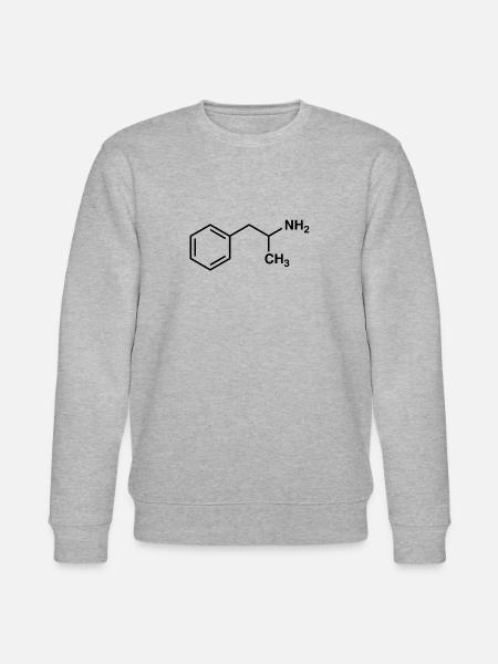Amphetamine - black - Stanley/Stella CHANGER Unisex Organic Sweatshirt - heather grey