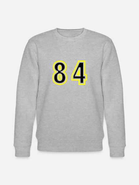 84 Number College - Stanley/Stella CHANGER Unisex Organic Sweatshirt - heather grey