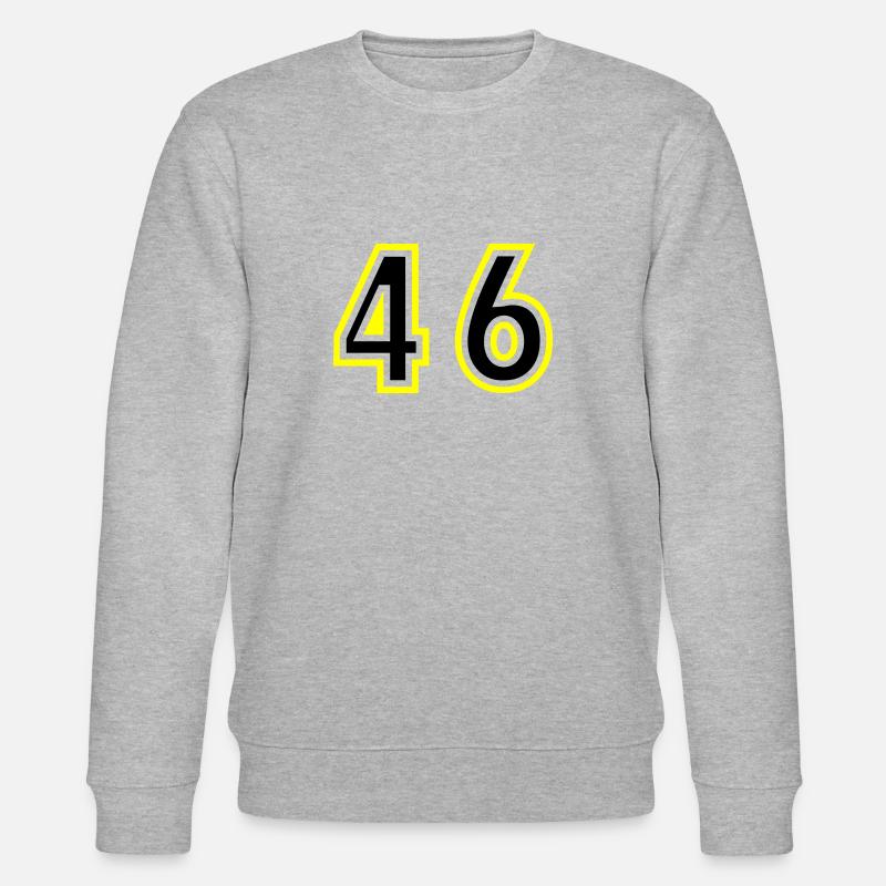 46 Nombre Collège - Sweat bio CHANGER Stanley/Stella Unisexe - gris chiné