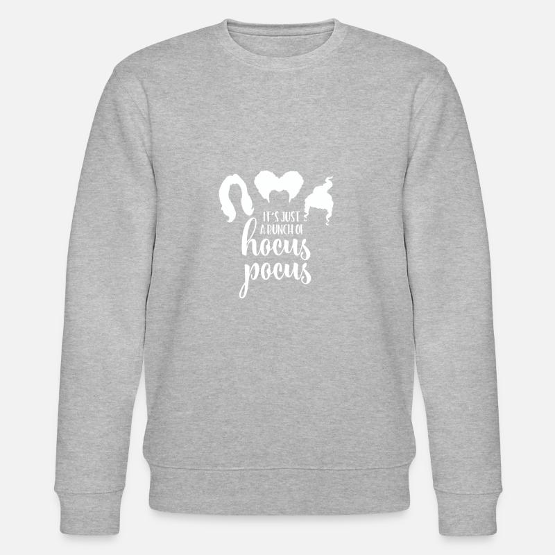 Hocus Pocus Perücken - Stanley/Stella Unisex Bio-Sweatshirt CHANGER  - Grau meliert