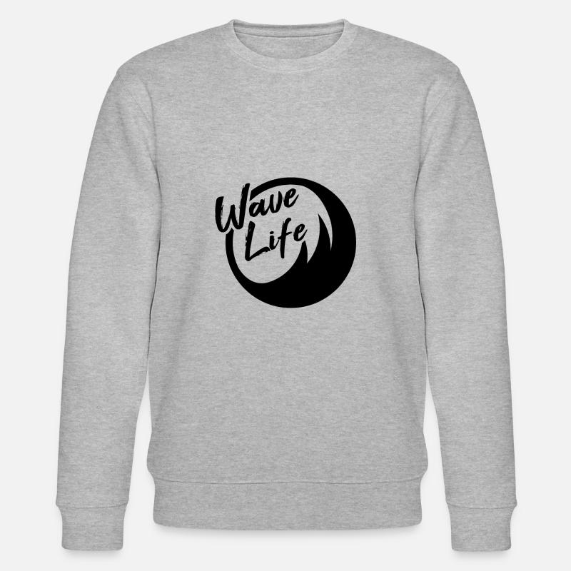 surf - Sweat bio CHANGER Stanley/Stella Unisexe - gris chiné