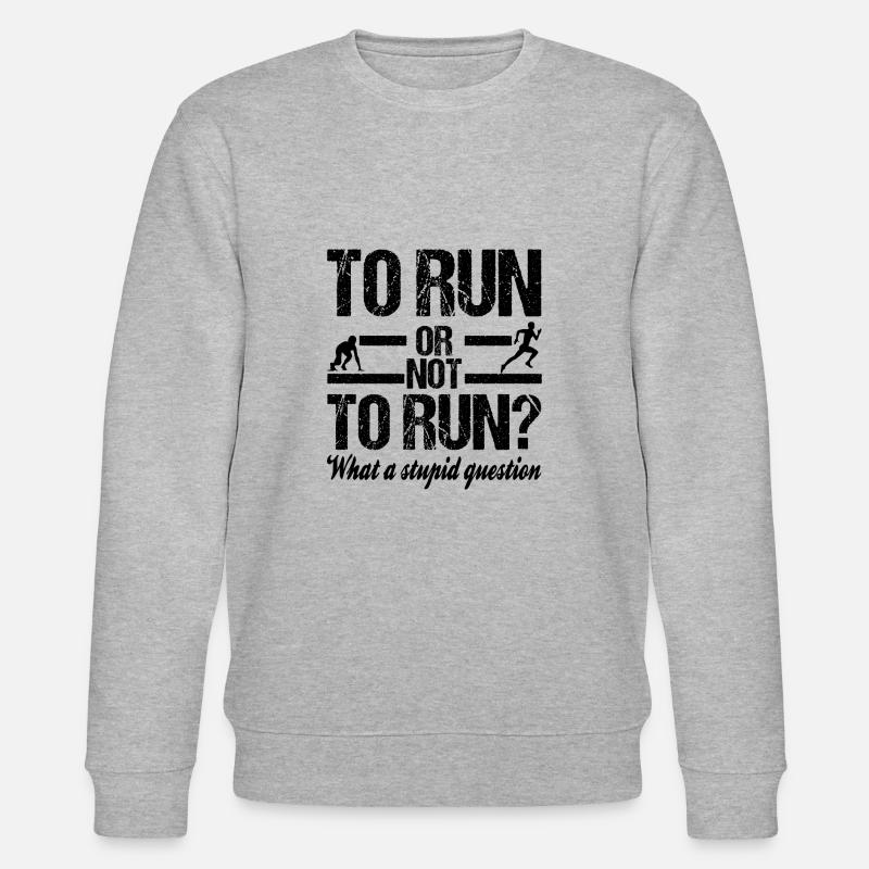 Running - Stanley/Stella Unisex Bio-Sweatshirt CHANGER  - Grau meliert