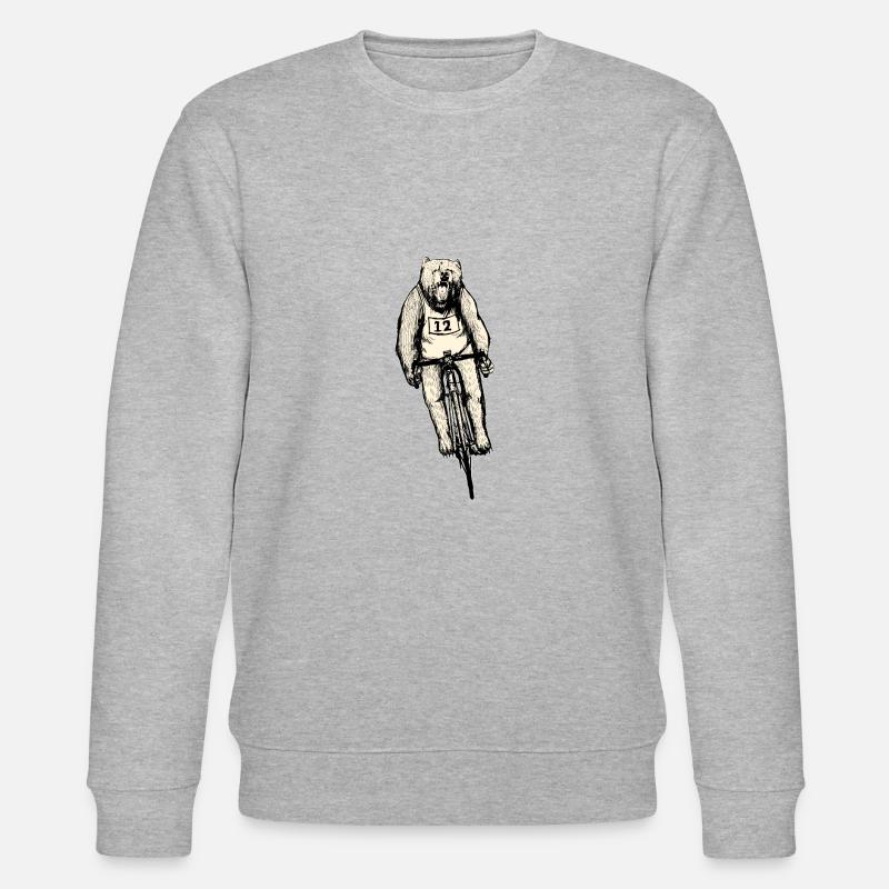 vélo - Sweat bio CHANGER Stanley/Stella Unisexe - gris chiné