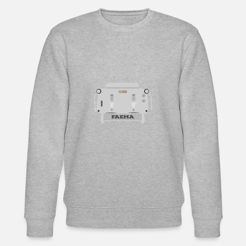 Faema e61 - Stanley/Stella Unisex Bio-Sweatshirt CHANGER  - Grau meliert