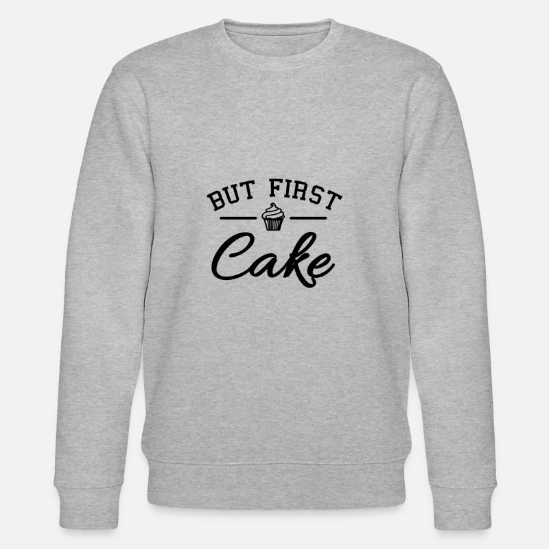 Kaffee Kuchen Kekse - Stanley/Stella Unisex Bio-Sweatshirt CHANGER  - Grau meliert