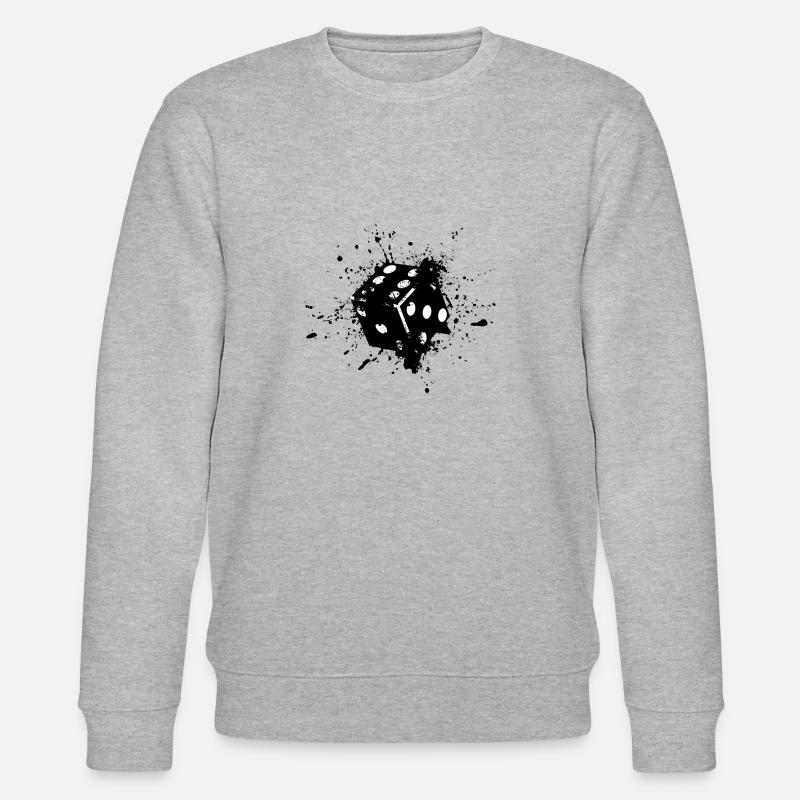 Würfel - Stanley/Stella Unisex Bio-Sweatshirt CHANGER  - Grau meliert