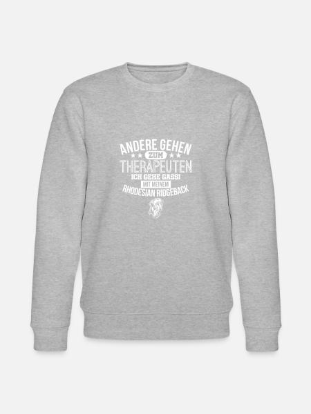 Rhodesian Ridgeback - Stanley/Stella Unisex Bio-Sweatshirt CHANGER  - Grau meliert