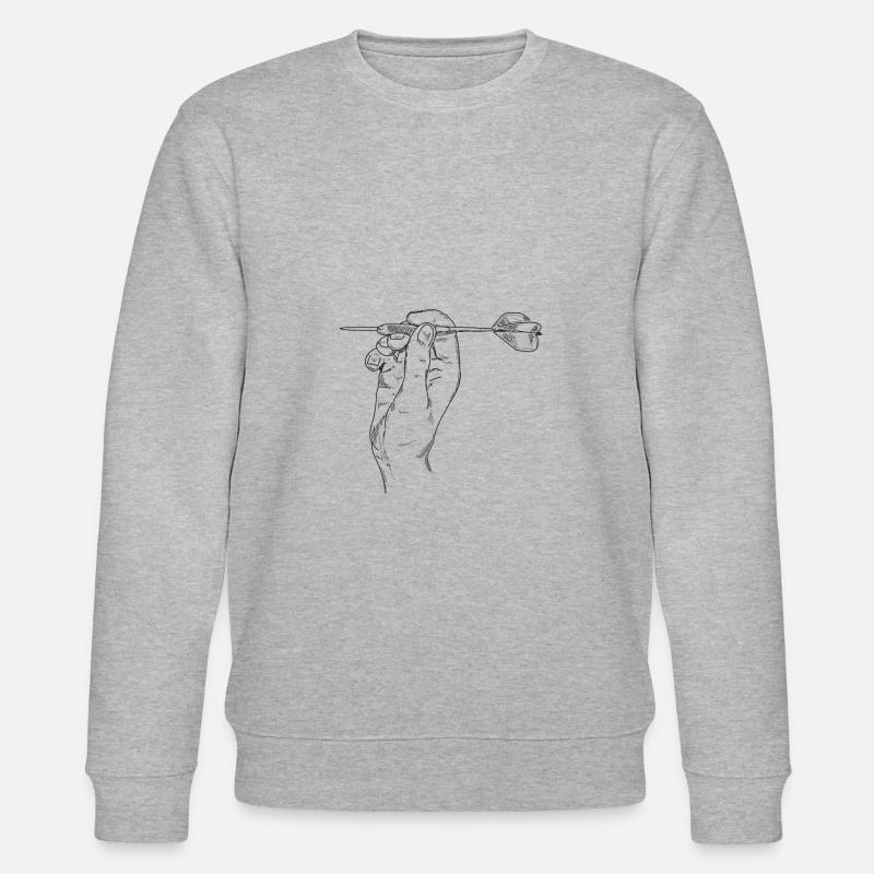 Main de fléchettes - Sweat bio CHANGER Stanley/Stella Unisexe - gris chiné