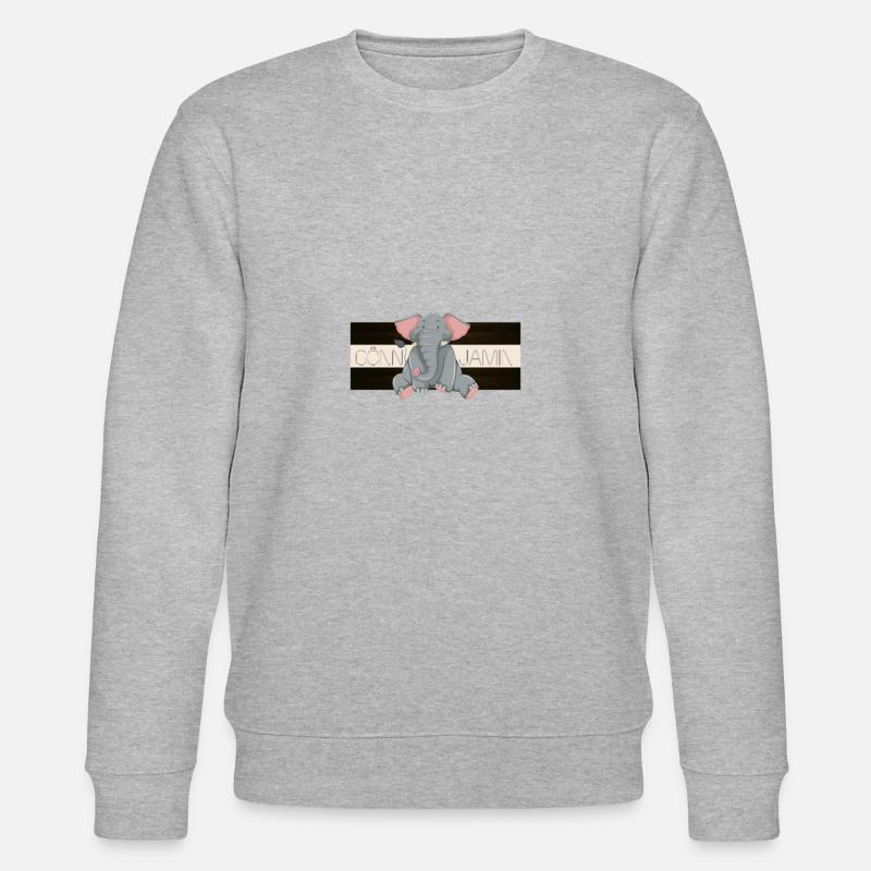 GO JAMIN - Sweat bio CHANGER Stanley/Stella Unisexe - gris chiné