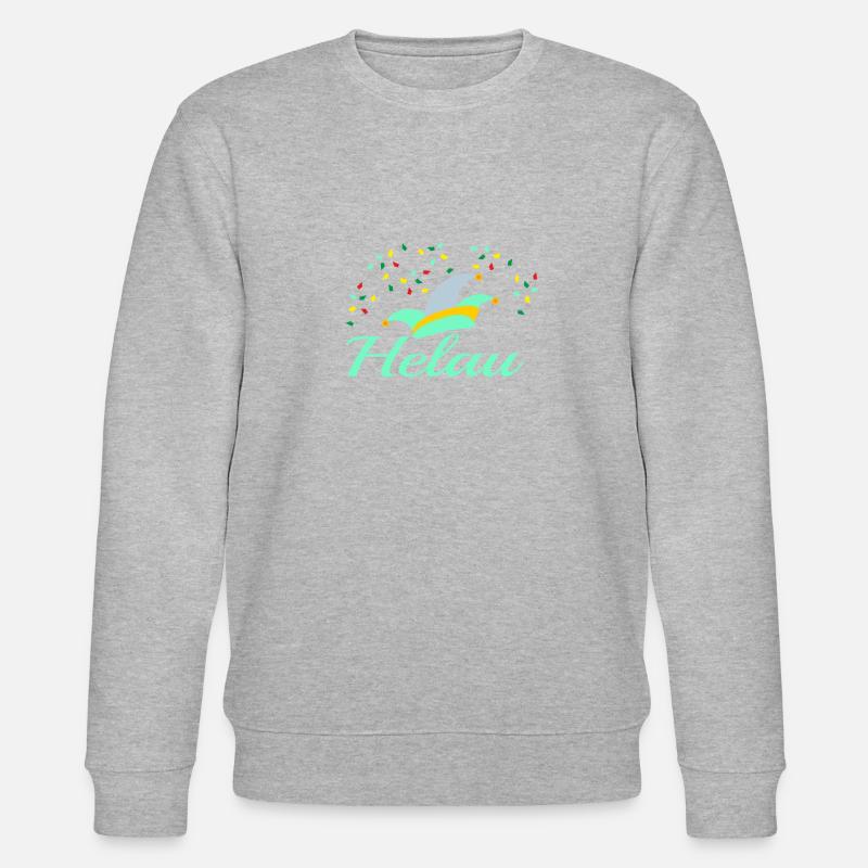 Helau Carnaval - Sweat bio CHANGER Stanley/Stella Unisexe - gris chiné