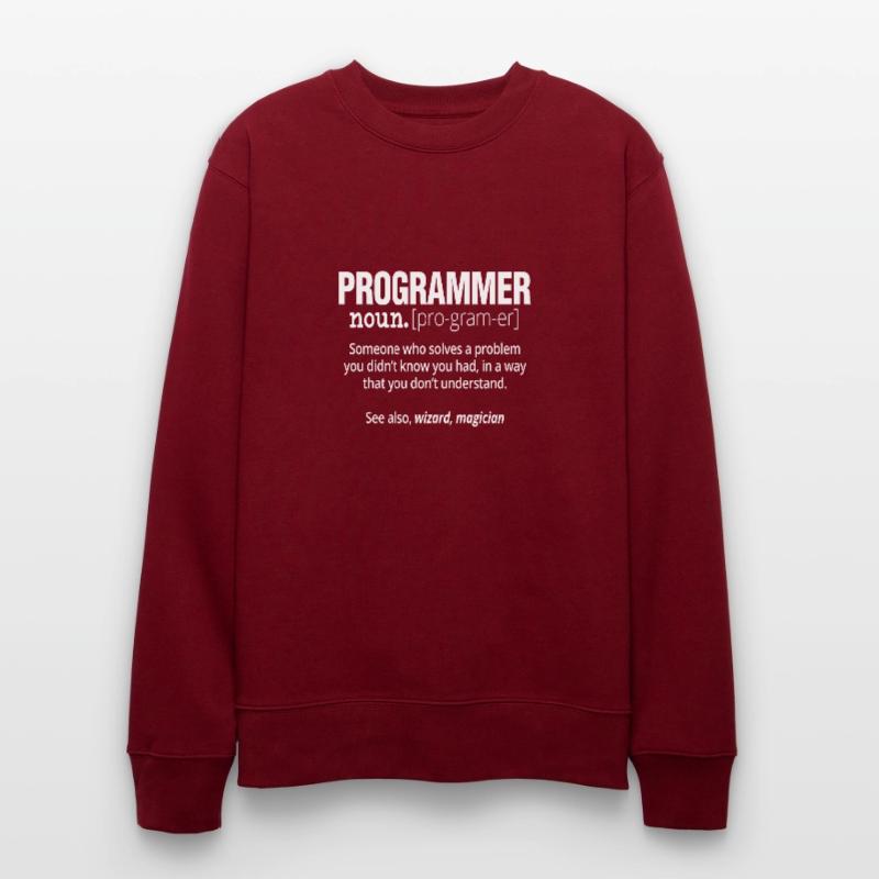 Programmeur Nom Funny Software Engineer Coder Sweat bio CHANGER Stanley/Stella Unisexe