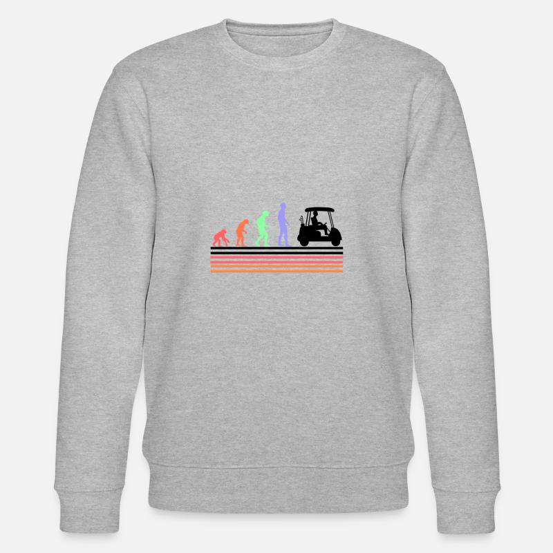 Evolution du golf - Sweat bio CHANGER Stanley/Stella Unisexe - gris chiné