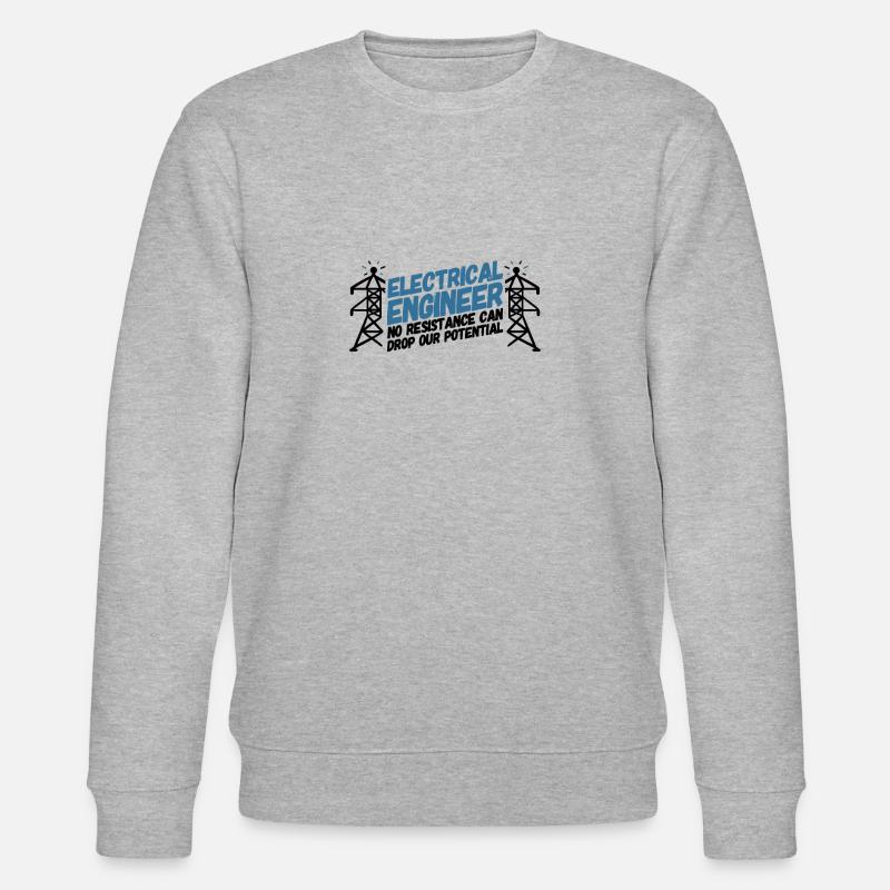 ELECTRICAL ENGINEER: Electrical Engineer Potential - Stanley/Stella CHANGER Unisex Organic Sweatshirt - heather grey