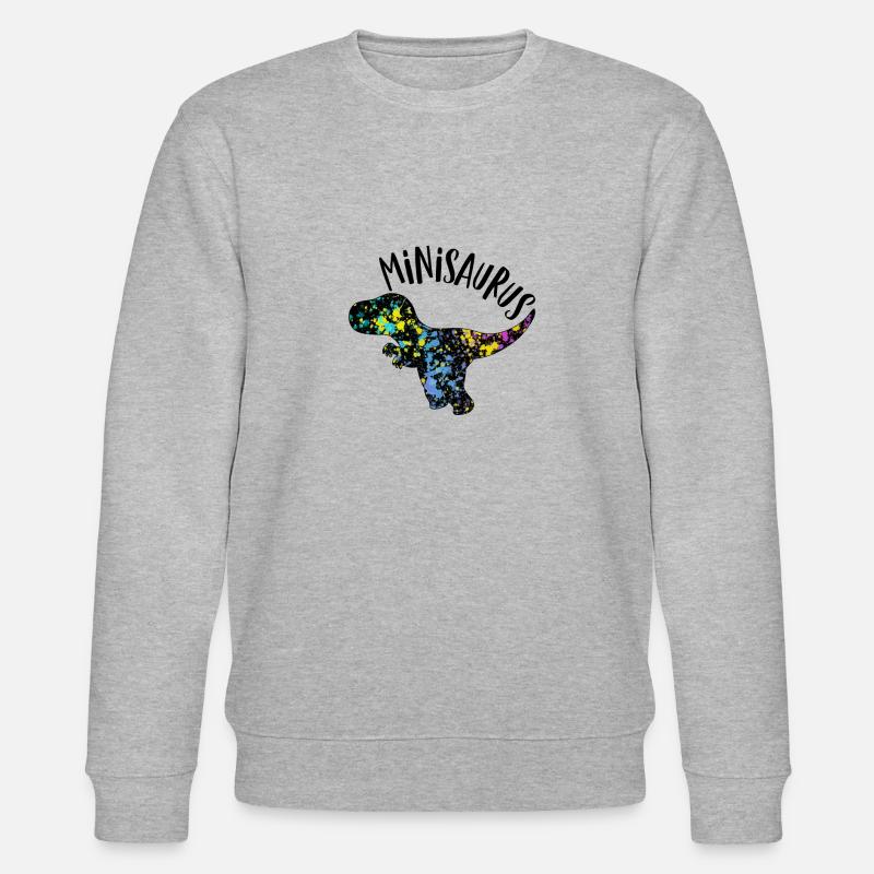 babysaurus - Sweat bio CHANGER Stanley/Stella Unisexe - gris chiné