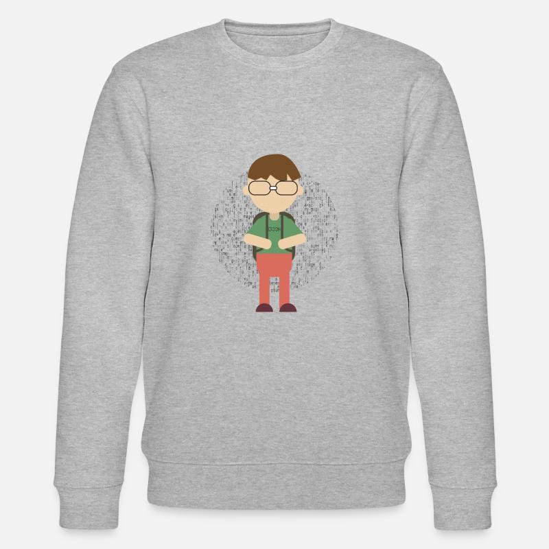Geeks - Stanley/Stella CHANGER Unisex Organic Sweatshirt - heather grey