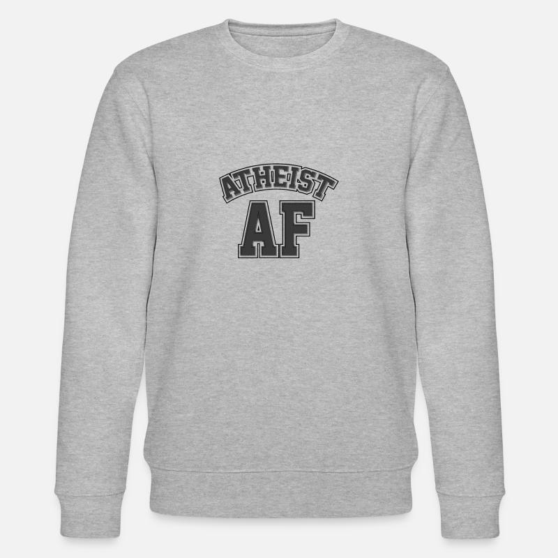 Athée: Athée AF - Sweat bio CHANGER Stanley/Stella Unisexe - gris chiné