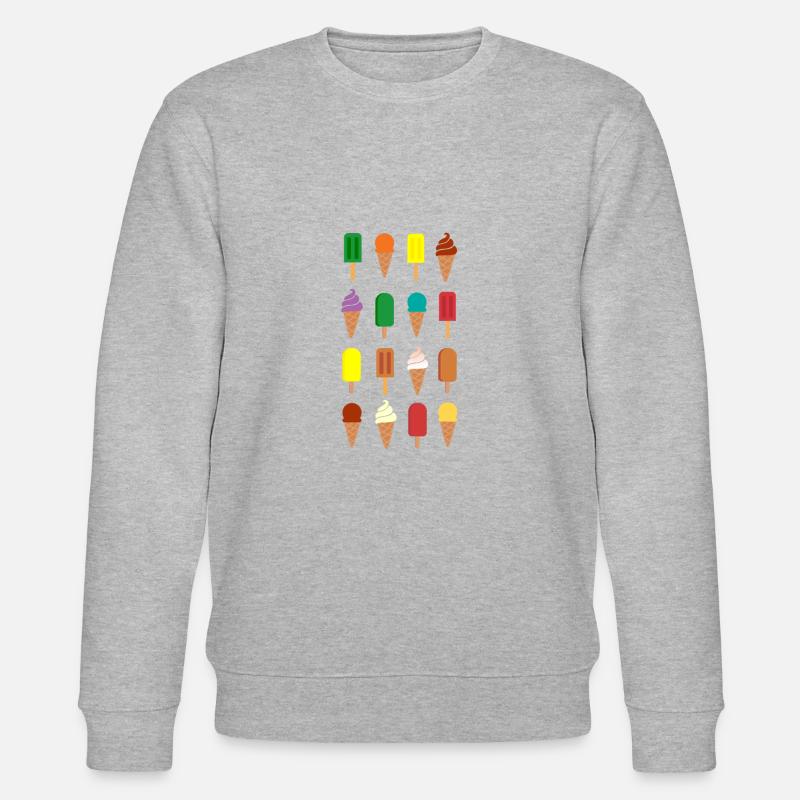 Eis Eis Eis - Stanley/Stella Unisex Bio-Sweatshirt CHANGER  - Grau meliert