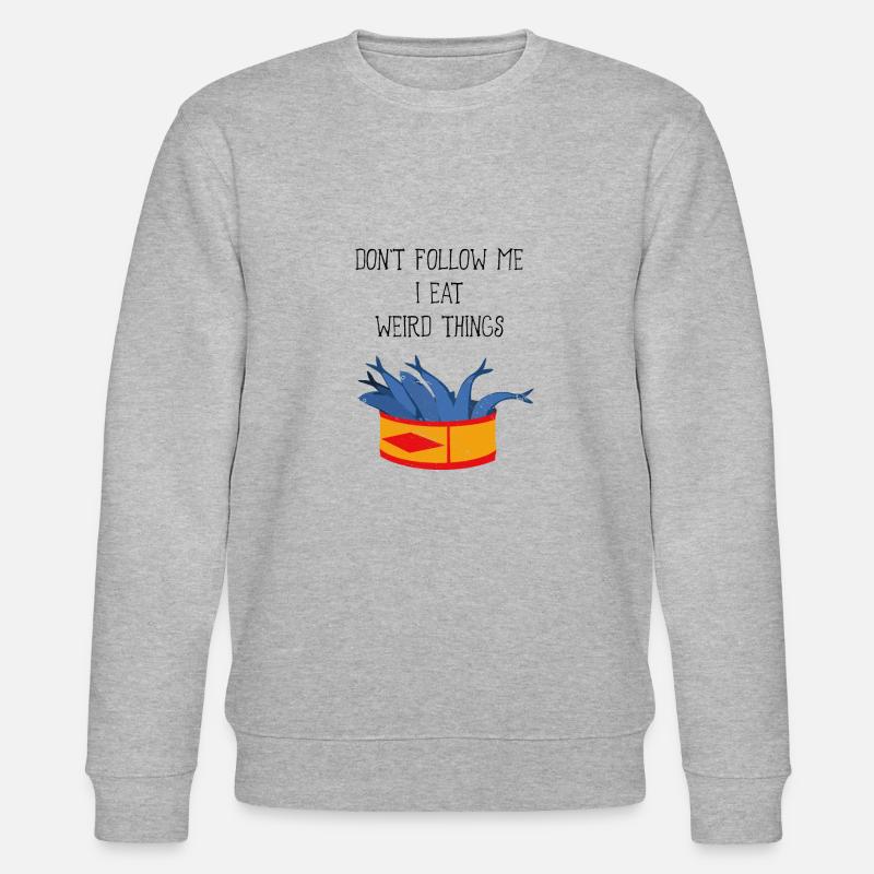 Surströmming Scandinavia Sweden Vikings - Stanley/Stella CHANGER Unisex Organic Sweatshirt - heather grey