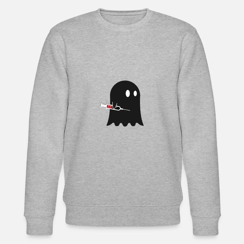 Doktor Casper - Stanley/Stella Unisex Bio-Sweatshirt CHANGER  - Grau meliert