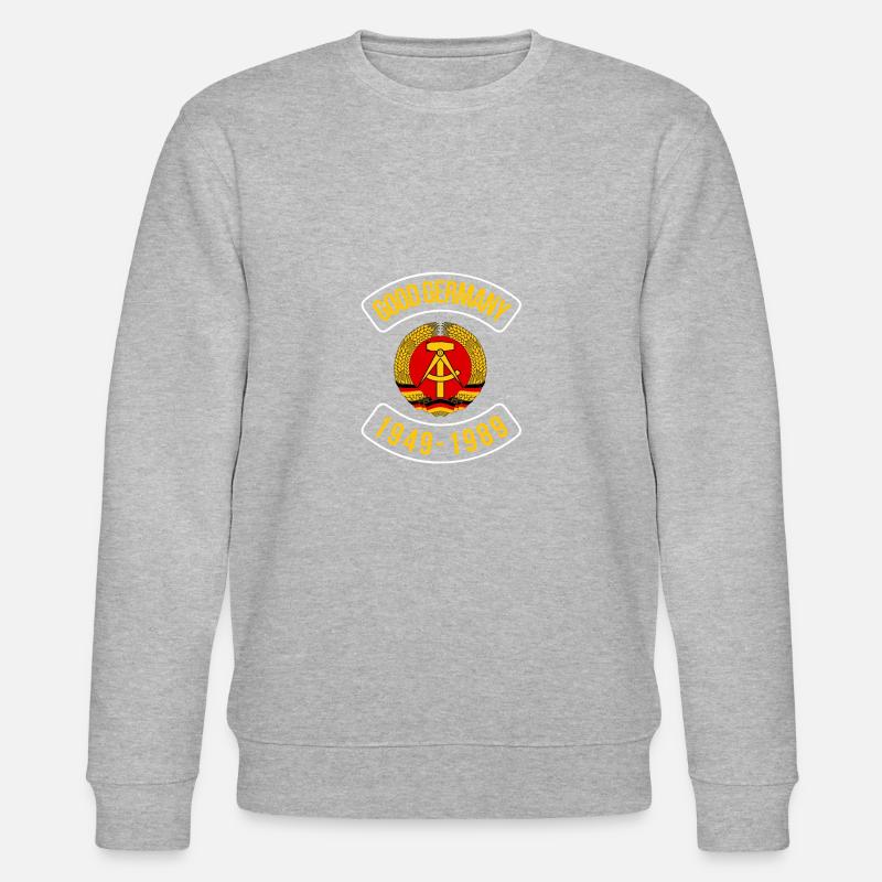 DDR Good Germany - Stanley/Stella Unisex Bio-Sweatshirt CHANGER - Grau meliert