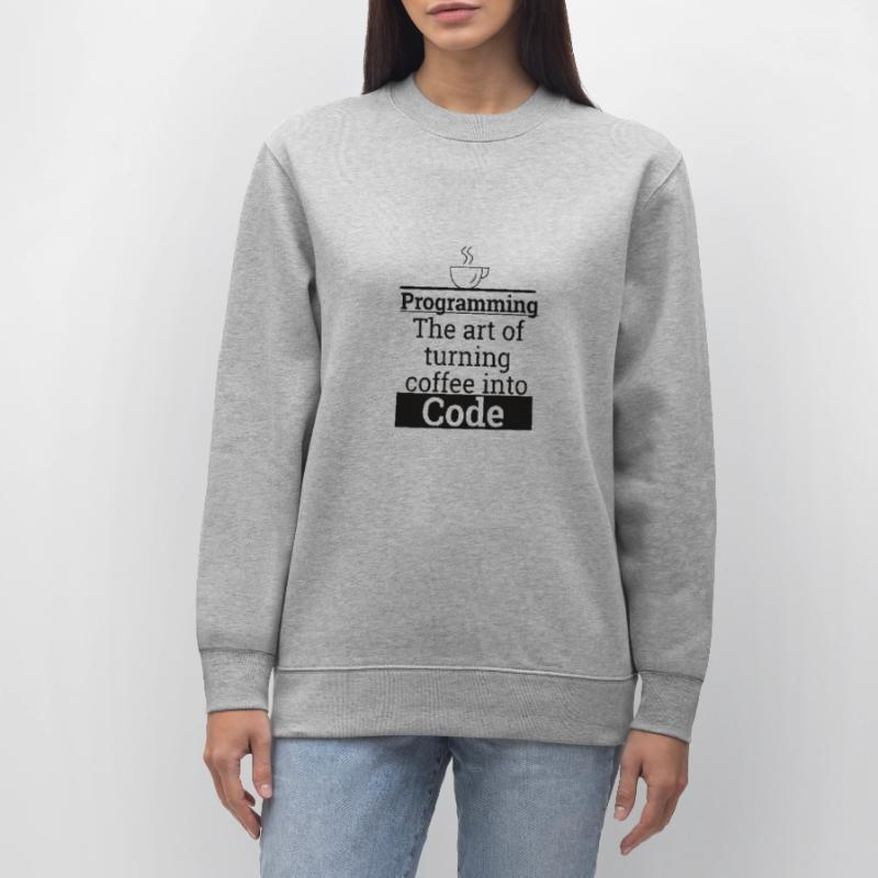 « Programming Coffee to Code » | Programmeurs Sweat bio CHANGER Stanley/Stella Unisexe